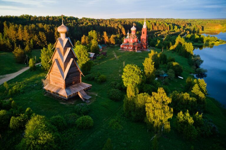 Выходные на природе с детьми в доме у реки Селижаровка